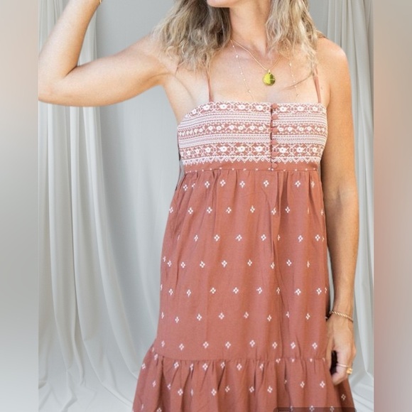 Spiritual Gangster|| Embroidered Maxi Dress || NWT - Picture 5 of 5